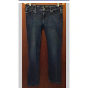 DL1961 Blue Switch Kate Slim Straight 4 Way Stretch 360 Comfort Denim Jean Sz 28